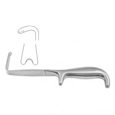 Young Prostatic Retractor Stainless Steel, 22 cm - 8 3/4" 